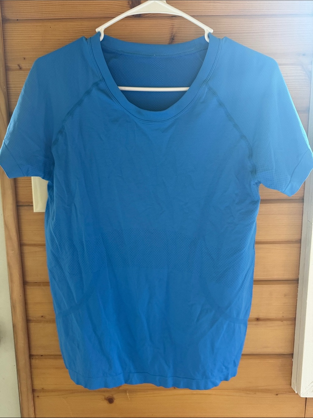 Bright Blue Performance Tee